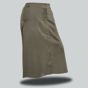 Loerie Button Front Skirt - Ladies
