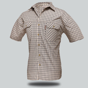 Nile Short Sleeve Check Shirt - Men's