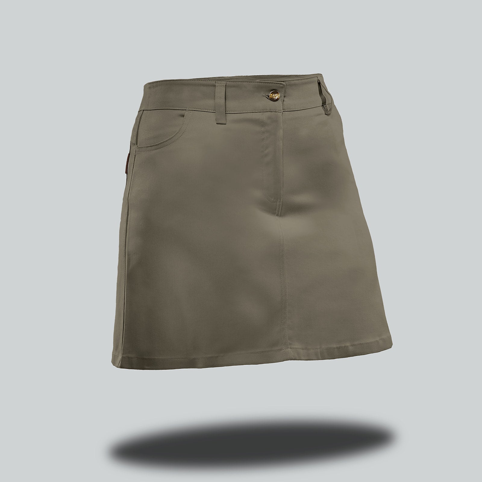 Sparrow Short Jean Style Skirt - Ladies